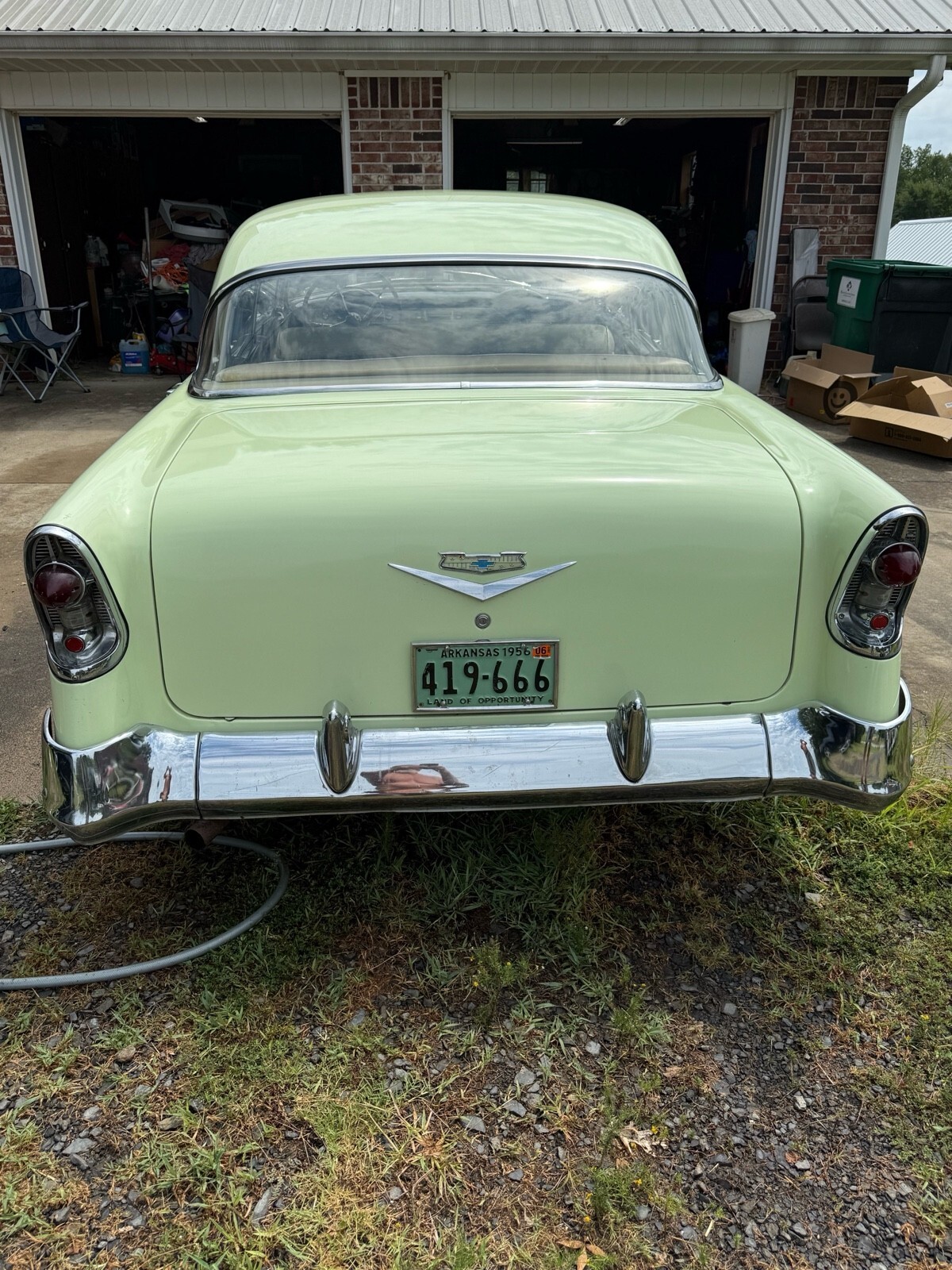 1956 Chevrolet Bel Air green - photo 6