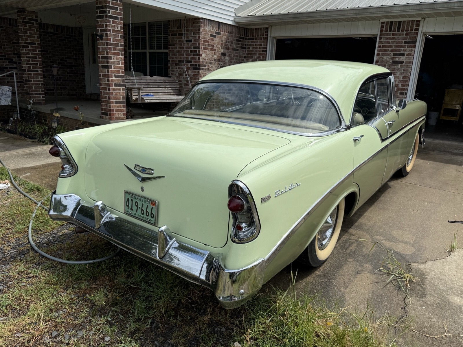 1956 Chevrolet Bel Air green - photo 7