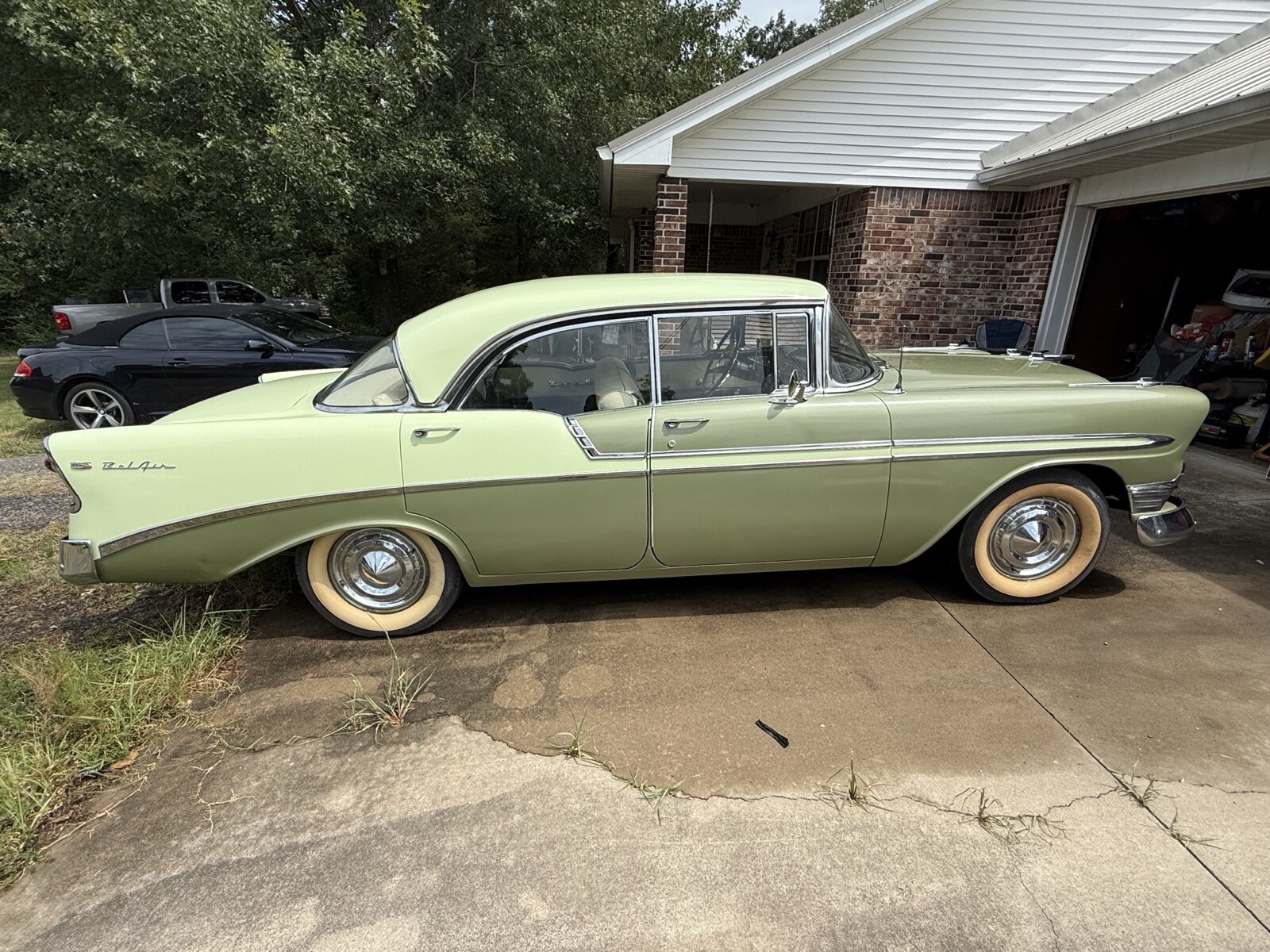 1956 Chevrolet Bel Air green - photo 8