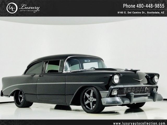 1956 Chevrolet Bel-Air Coupe Twin Turbo V8/AC/Less Then 1000 Miles on Build 1956 Chevrolet Bel Air/150/210