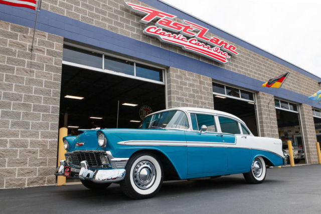 1956 Chevrolet Bel Air Sedan 350 V8 / 350 Transmission New Chrome 1956 Chevrolet Bel Air/150/210 4 Door