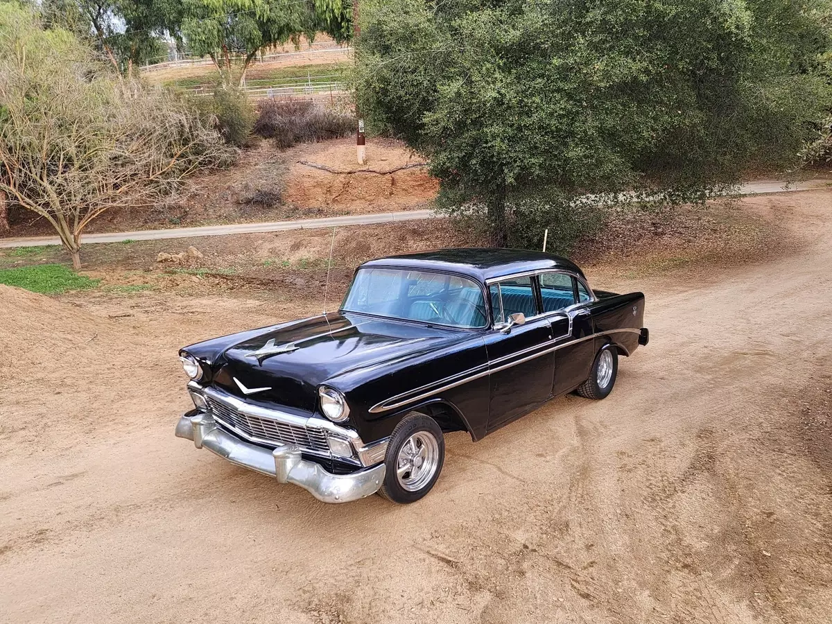 1956 Chevrolet Bel Air Sedan Black Bel Air 1956 Chevrolet Bel Air Bel Air
