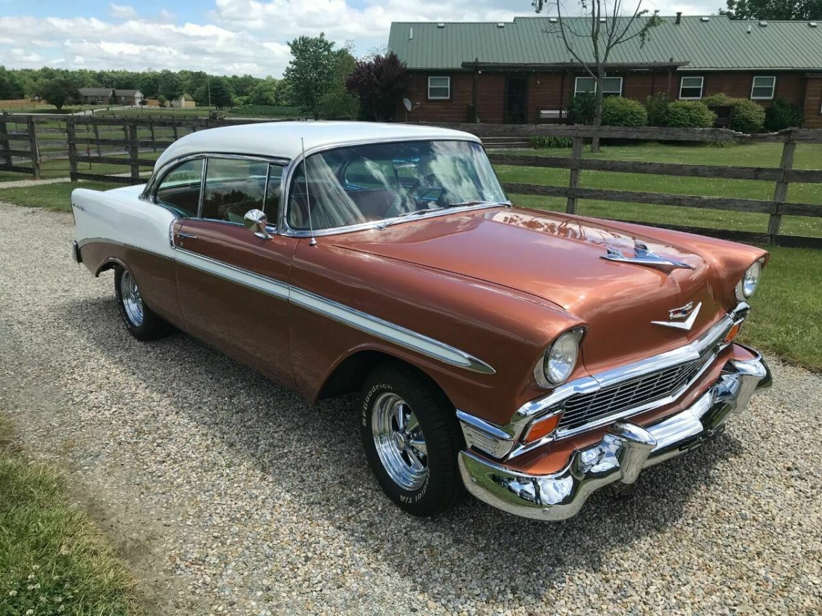 1956 Chevrolet BEL AIR SPORT COUPE HARDTOP 283 V8, MANUAL, PS, EXC. DRIVER 1956 Chevrolet Bel Air/150/210 SPORT COUPE HARDTOP