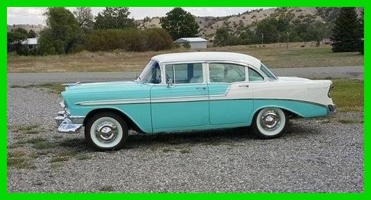 1956 Chevrolet Bel Air Used Automatic RWD Sedan Chevy, Frame Off Restoration 1956 Chevrolet Bel Air/150/210