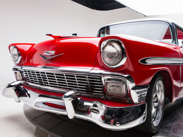 1956 Chevrolet Bel Air V8 3 Speed Automatic Hardtop Lipstick Red 1956 Chevrolet Bel Air/150/210 --