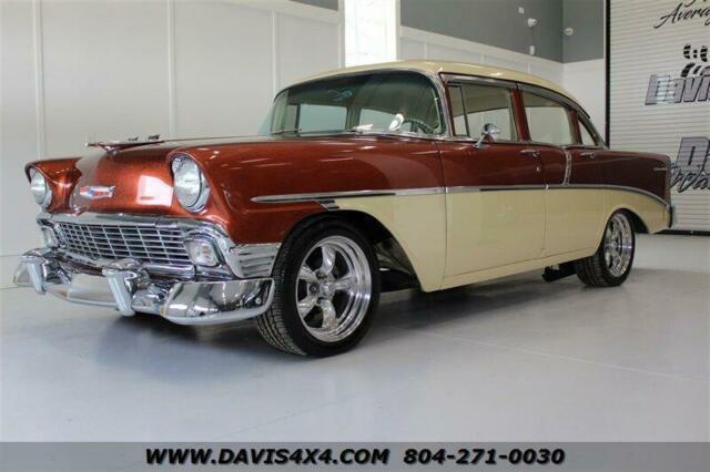 1956 CHEVROLET BEL AIR/150/210 Classic Restored 454 CI 1951 Miles Brown/Tan Seda 1956 Chevrolet Bel Air/150/210 Classic Restored 454 CI