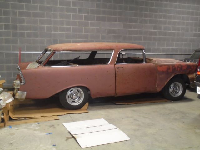 1956, chevrolet bel air/150/210 project cars barn find no reserve other makes 1956 Chevrolet Nomad