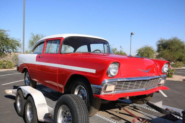 1956 CHEVROLET BEL AIR,2 DOOR POST,PROJECT CAR,GREAT RESTOROD CANDIDATE 1956 Chevrolet Bel Air/150/210