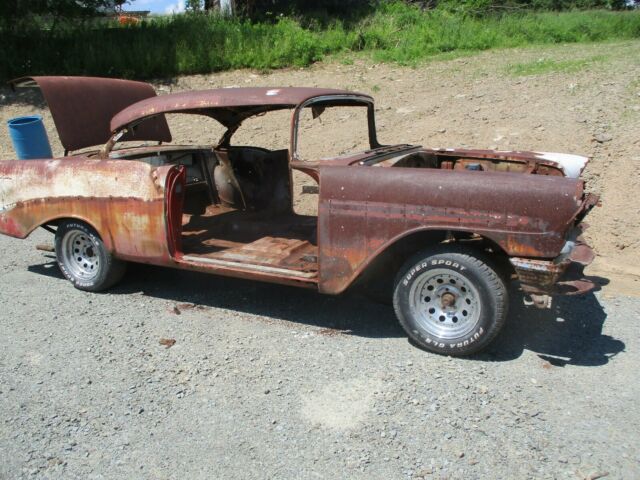 1956 CHEVROLET BELAIR 2 DOOR COUPE 265 POWER PACK AUTO POWER STEERING BRAKES 1956 Chevrolet Bel Air/150/210 COUPE