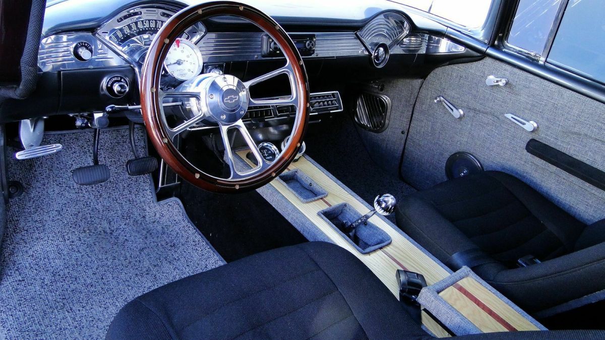 1956 Chevrolet BELAIR CUSTOM W/TRAILER FREE SHIPPING WITH BUY IT NOW!! - photo 5