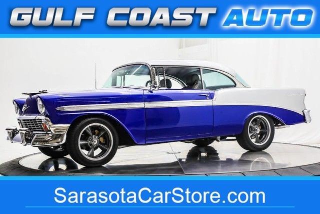 1956 Chevrolet Bel Air/150/210 HARDTOP COUPE RESTORED WHEELS POWER 383 LIGHTS PPG