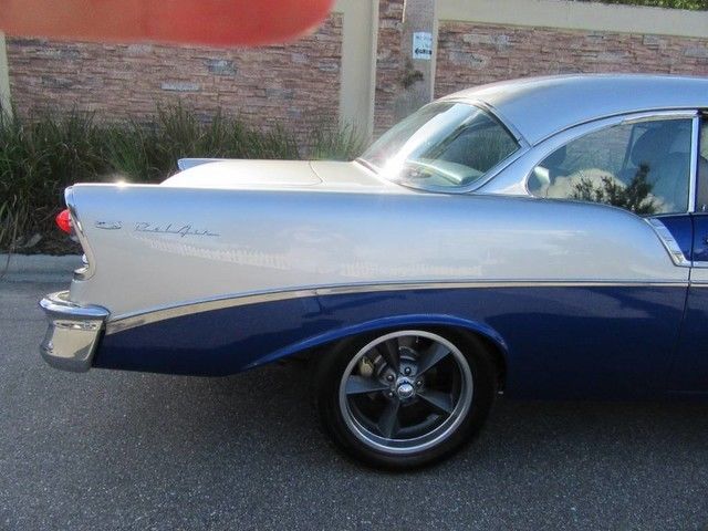 1956 Chevrolet BELAIR HARDTOP COUPE RESTORED WHEELS POWER 383 HALO LIGHTS PPG PAINT BELAIR - photo 10