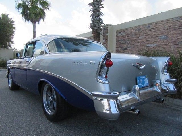 1956 Chevrolet BELAIR HARDTOP COUPE RESTORED WHEELS POWER 383 HALO LIGHTS PPG PAINT BELAIR - photo 13