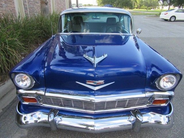 1956 Chevrolet BELAIR HARDTOP COUPE RESTORED WHEELS POWER 383 HALO LIGHTS PPG PAINT BELAIR - photo 3