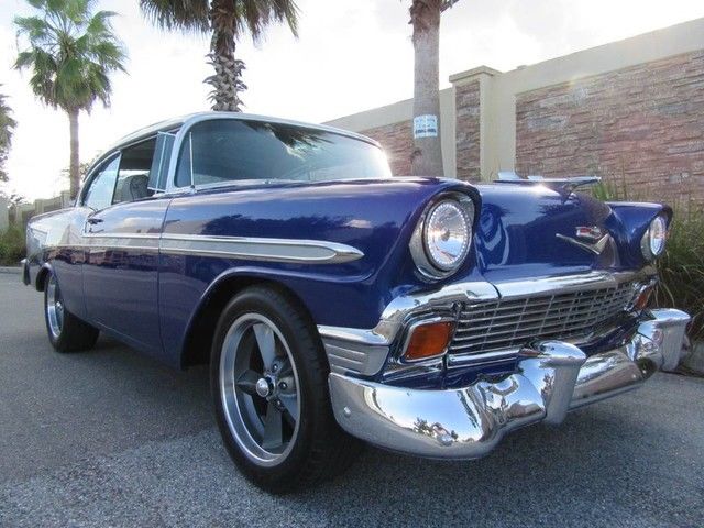 1956 Chevrolet BELAIR HARDTOP COUPE RESTORED WHEELS POWER 383 HALO LIGHTS PPG PAINT BELAIR - photo 6