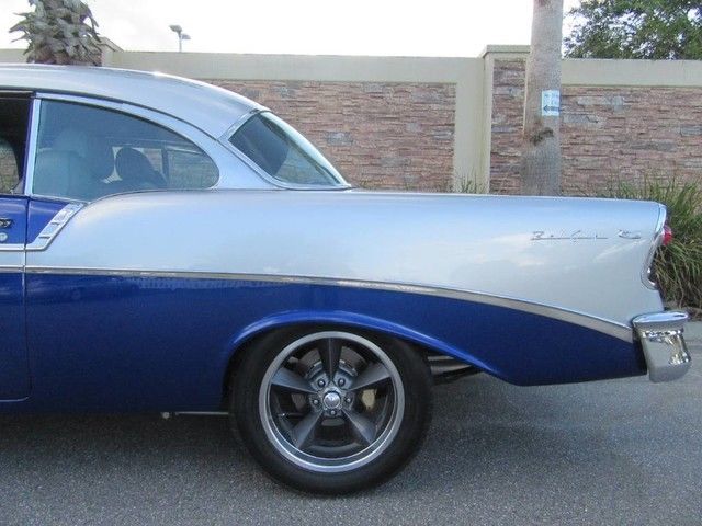 1956 Chevrolet BELAIR HARDTOP COUPE RESTORED WHEELS POWER 383 HALO LIGHTS PPG PAINT BELAIR - photo 9