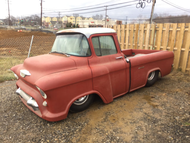 1956 Chevrolet Cameo Pickup COE Snub Nose Custom Hot Rod Body Dropped Pro Street 1956 Chevrolet Other Pickups Cameo