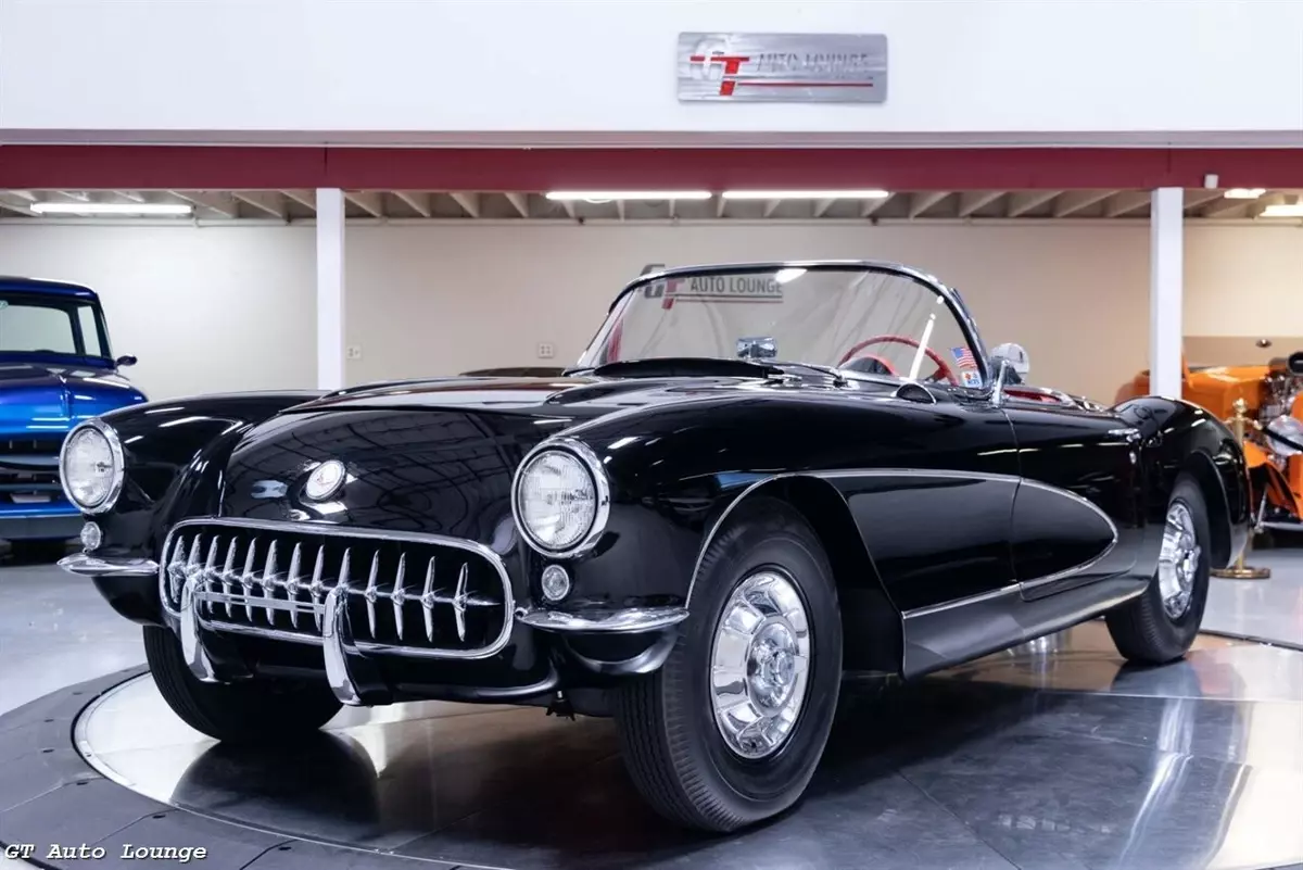 1956 Chevrolet Corvette 265/240 Roadster 4 Speed NCRS Duntov Bloomington Gold 1956 Corvette Roadster