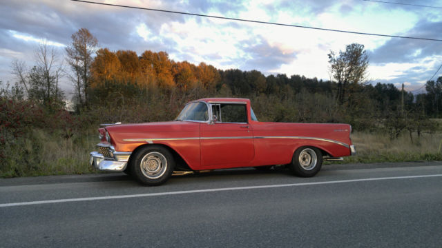 1956 Chevrolet Custom made El Camino made from a 4 dr Hardtop 1956 Chevrolet Other Pickups Belair