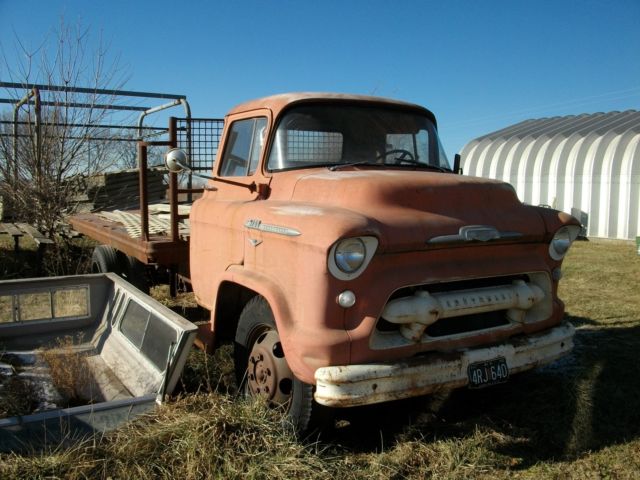1956 Chevrolet Model 5700 2 ton flat bed truck, original 1956 Chevrolet Other Pickups