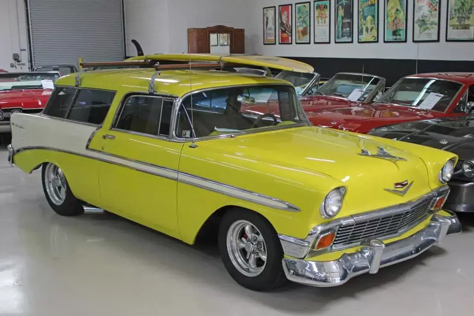 1956 Chevrolet Nomad Bel Air 327 Dual Quads V8 4 Speed Loaded Custom Built 1956 Chevrolet Nomad Bel Air