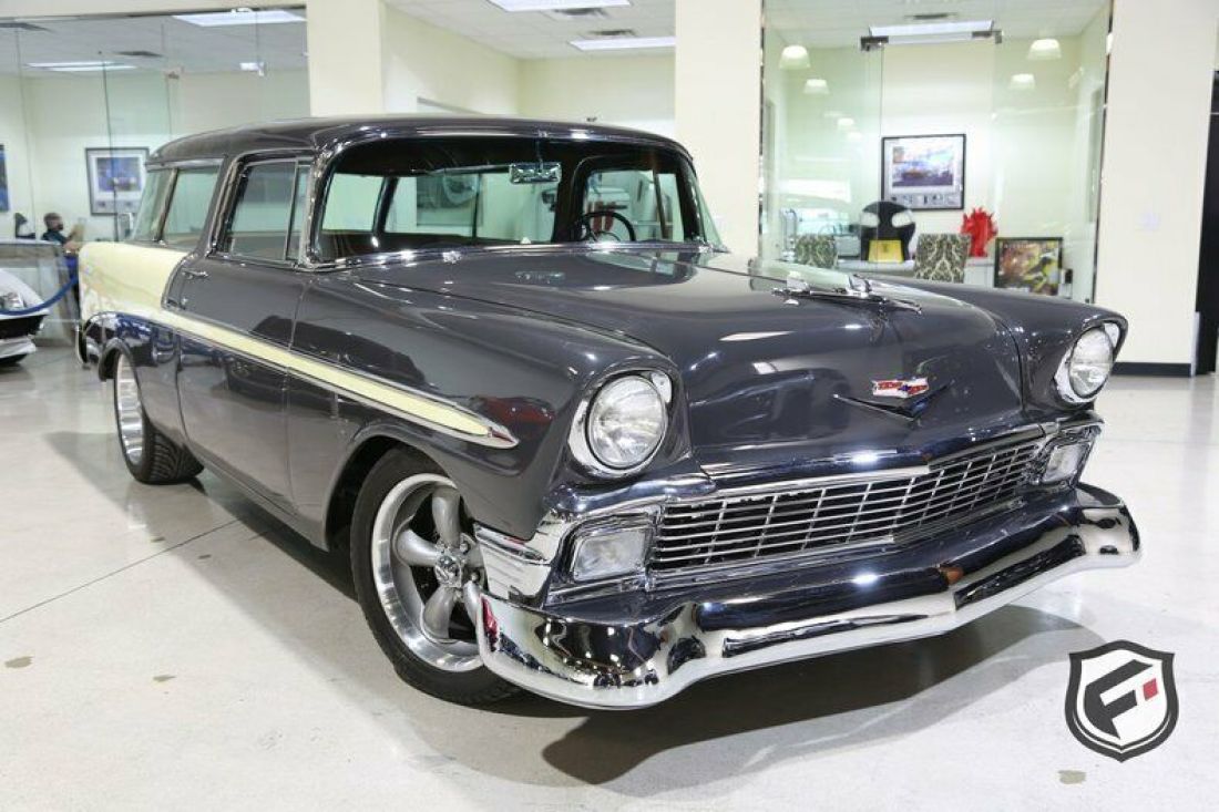 1956 CHEVROLET NOMAD, LS3, 4L60E TRANS, CUSTOM LEATHER INTERIOR, DRIVES GREAT! 1956 Chevrolet Nomad