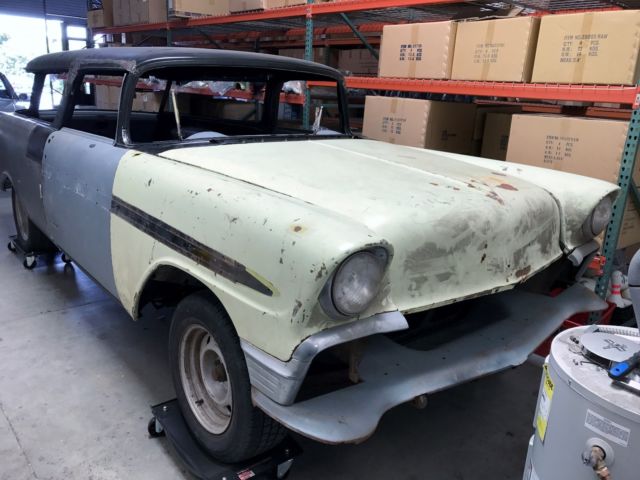 1956 CHEVROLET NOMAD STATION WAGON, BODY SHELL ON ORIGINAL ROLLING CHASSIS 1956 Chevrolet Nomad