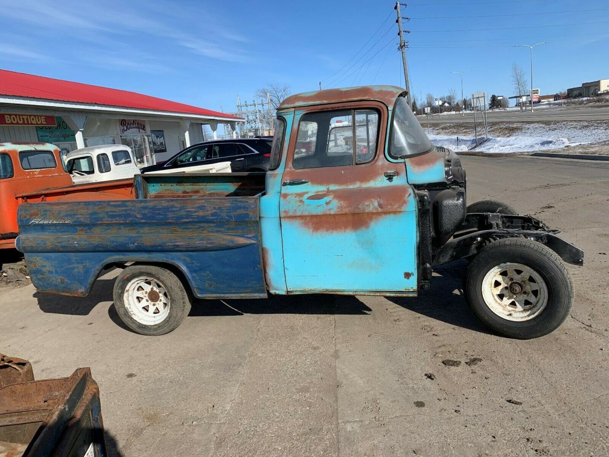 1956 CHEVROLET PICKUP BIG BACK WINDOW FLEET SIDE SHORT BOX 1958 1956 Chevrolet Other Pickups