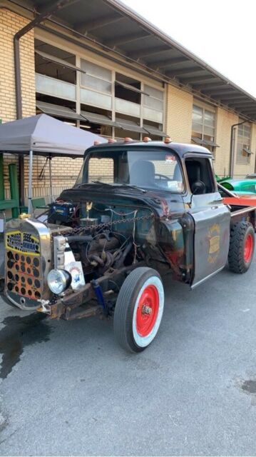 1956 Chevrolet rat hot rod truck isca plaques awards trophy project 1956 Chevrolet Other Pickups Plaques awards