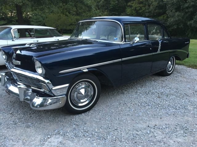 1956 Chevrolet Sedan 235 6 cyl Automatic , Extremely solid body and underbody 1956 Chevrolet Bel Air/150/210