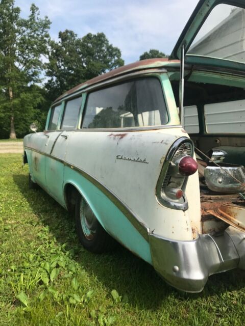 1956 CHEVROLET WAGON Montana Farm Car 1956 Chevrolet Bel Air/150/210 210 Patina