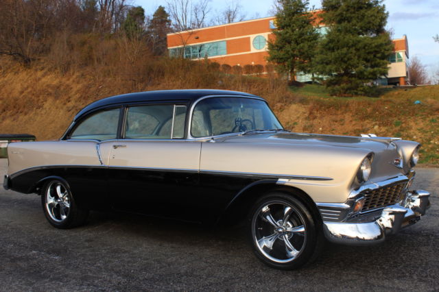 1956 CHEVY 210 BEL AIR CLONE RESTORED CALI CAR 265-V8 AUTO 4 BARREL CARBS 85K 1956 Chevrolet Bel Air/150/210 BEL AIR