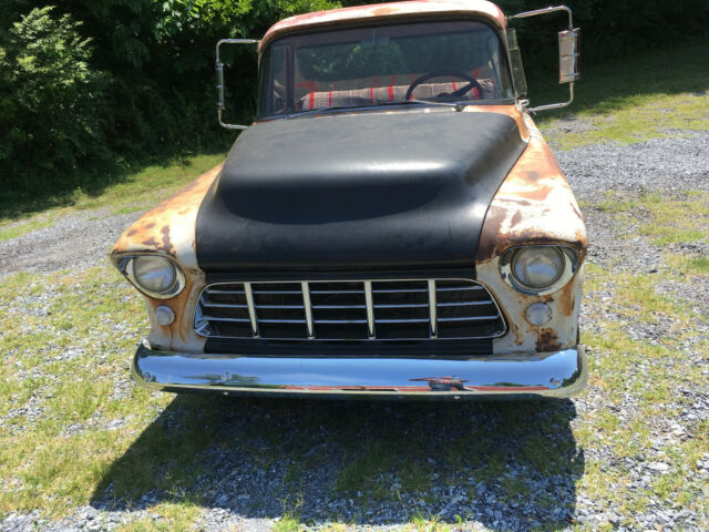 1956 chevy 3100 short bed 1963 chevy 409 with 4 speed on the floor. 1956 Chevrolet Other Pickups
