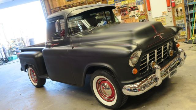 1956 CHEVY 3100 SHORTBED STEPSIDE CLEAN WEST COAST TRUCK! 4 SPEED !!! 1956 Chevrolet Other Pickups 3100 SHORTBED STEPSIDE 4 SPEED WEST COAST TRUCK!!!
