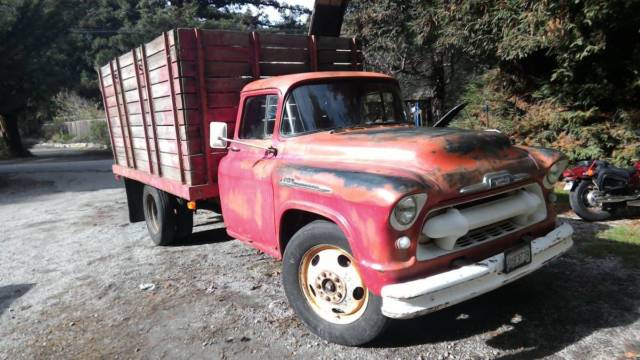 1956 Chevy 4400 1.5 ton dually flatbed No Reserve 1956 Chevrolet Other Pickups 4400 flatbed