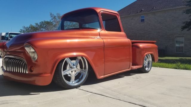 1956 Chevy Apache Custom Big Back Window Restomod 1956 Chevrolet Other Pickups