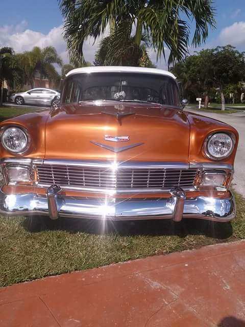 1956 CHEVY BEL AIR 4 DOOR SEDAN 1956 Chevrolet Bel Air/150/210 BEL AIR