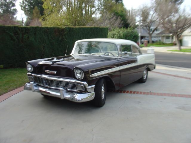 1956 Chevy Bel Air Bel-Air no post coupe 1956 Chevrolet Bel Air/150/210 Bel AIr