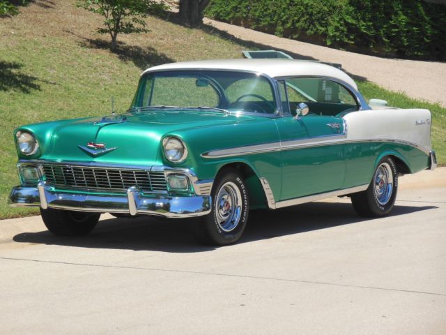 1956 Chevy BelAir 2 Door Hardtop~Professional Level Build~350 V8~ 1956 Chevrolet Bel Air/150/210 Bel Air Two Door Hardtop