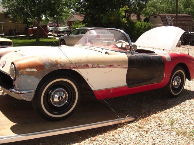 1956 CHEVY CHEVROLET CORVETTE CONVERTIBLE VETTE 56 1956 Chevrolet Corvette .