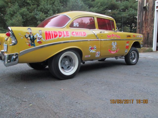 1956 CHEVY GASSER 427 Rat 1956 Chevrolet Bel Air/150/210