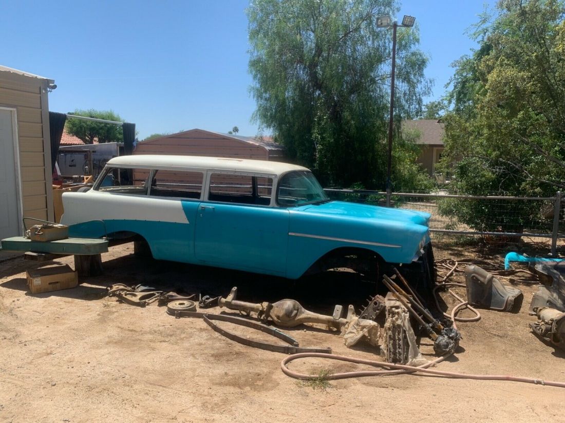 1956 CHEVY HANDYMAN WAGON RARE TWO DOOR 1956 Chevrolet Bel Air/150/210
