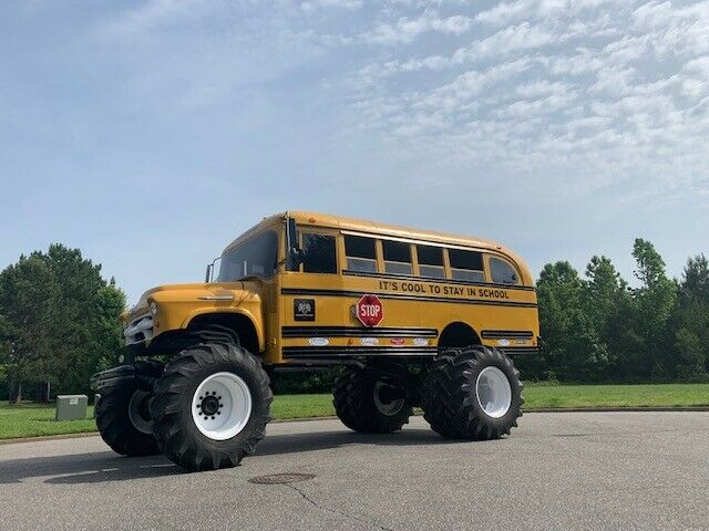1956 Chevy Monster Truck School Bus Custom Built 4x4 ride truck 383 Motor 1956 Chevrolet Other
