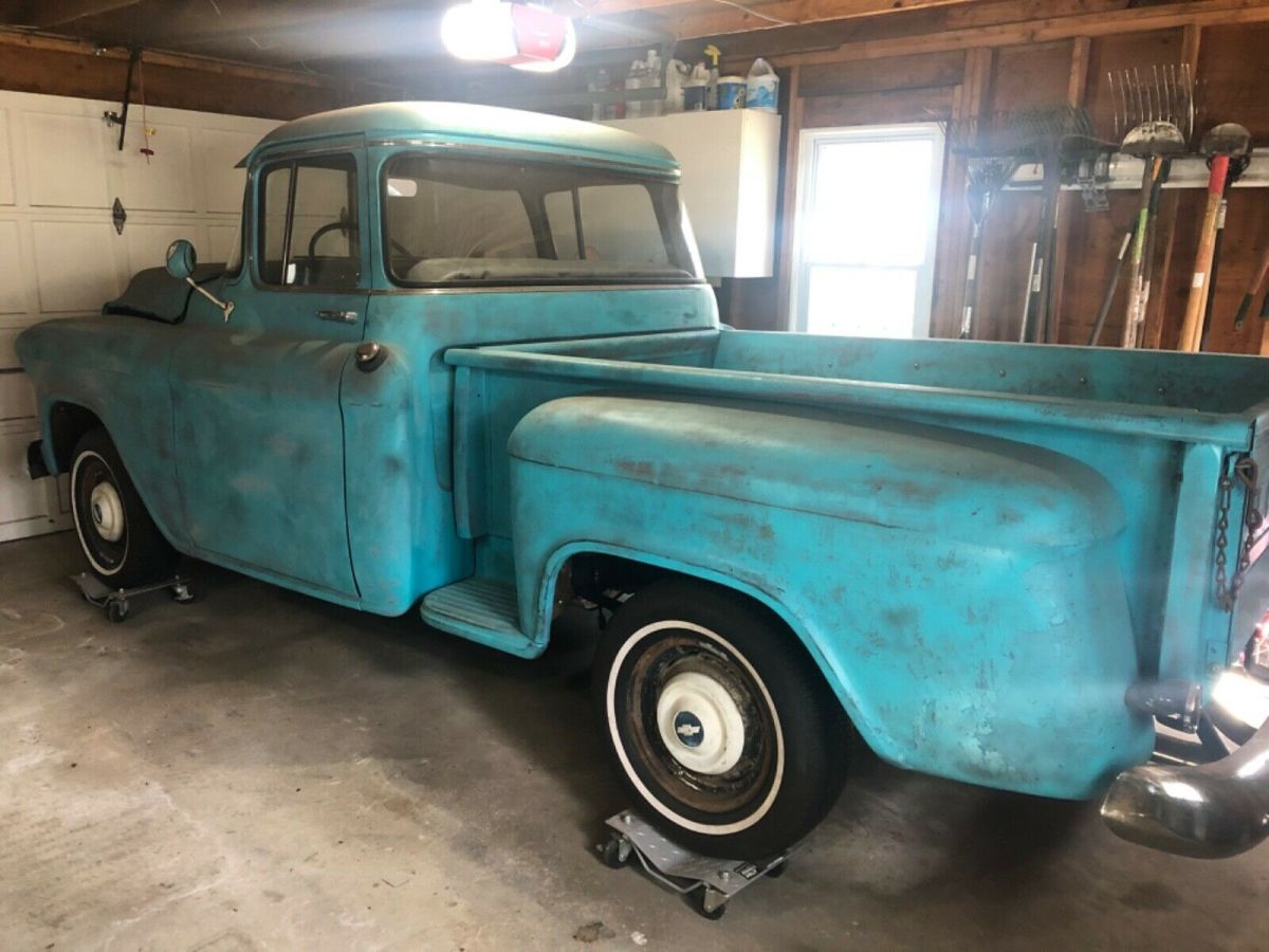 1956 Chevy pickup truck with big back window and deluxe trim 1956 Chevrolet Other Pickups