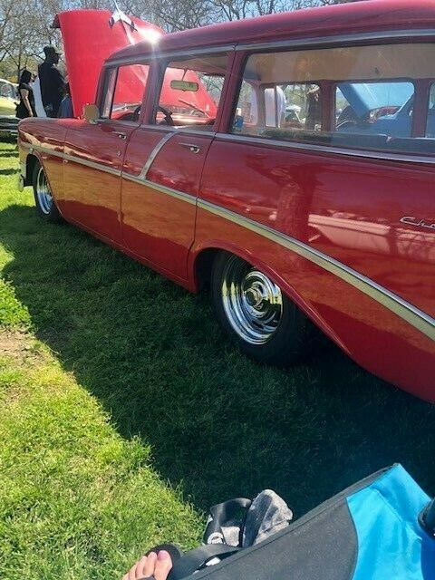 1956 Chevrolet Bel Air/150/210 210 4 door wagon - photo 2