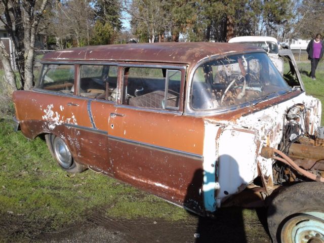 1956 Chevy wagon ratrod hotrod streetrod 1956 Chevrolet Bel Air/150/210