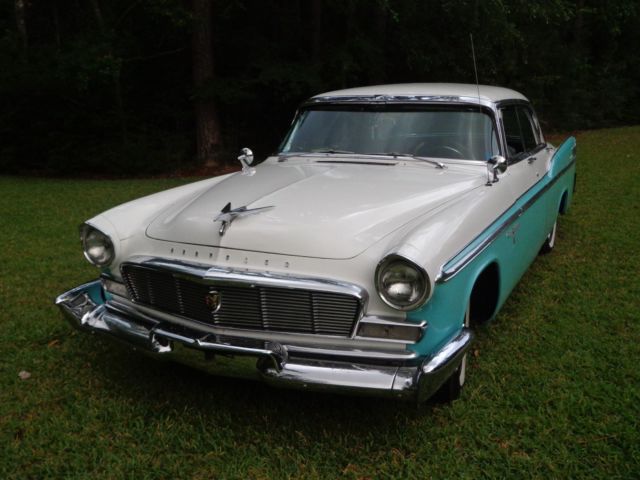1956 CHRYSLER NEW YORKER 4 DR HARDTOP ; NO RESERVE!!! PS,PB,PS NEWPORT CUSTOM 1956 Chrysler New Yorker chrome