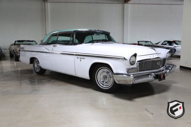 1956 Chrysler New Yorker St. Regis 42394 Miles White and Green 1956 Chrysler New Yorker St. Regis --