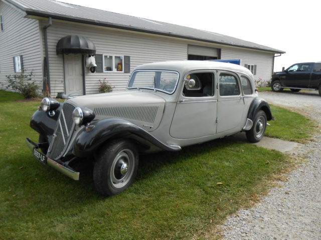 1956 Citroen Traction Avant 11B 1956 Citroën Traction Avant 11B 4-Door Sedan