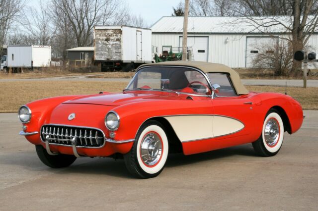 1956 CORVETTE #'S MATCH 265/225HP 3 SPEED VERY CORRECT CAR 1956 Chevrolet Corvette